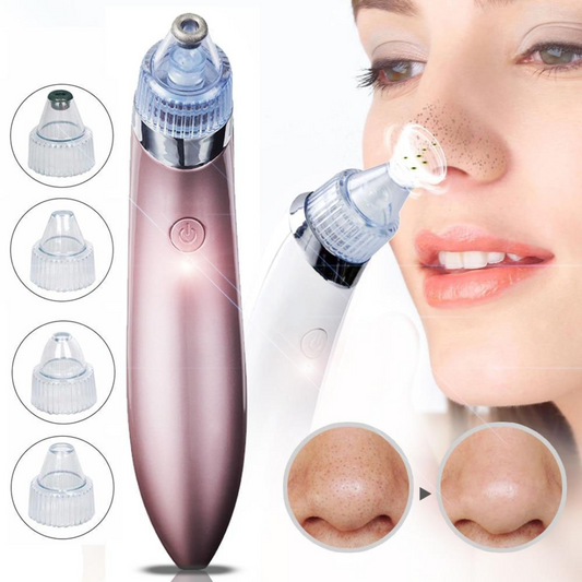 Face Vacuum Suction Blackhead Remover Machine | Deep Cleansing For Nose & Face