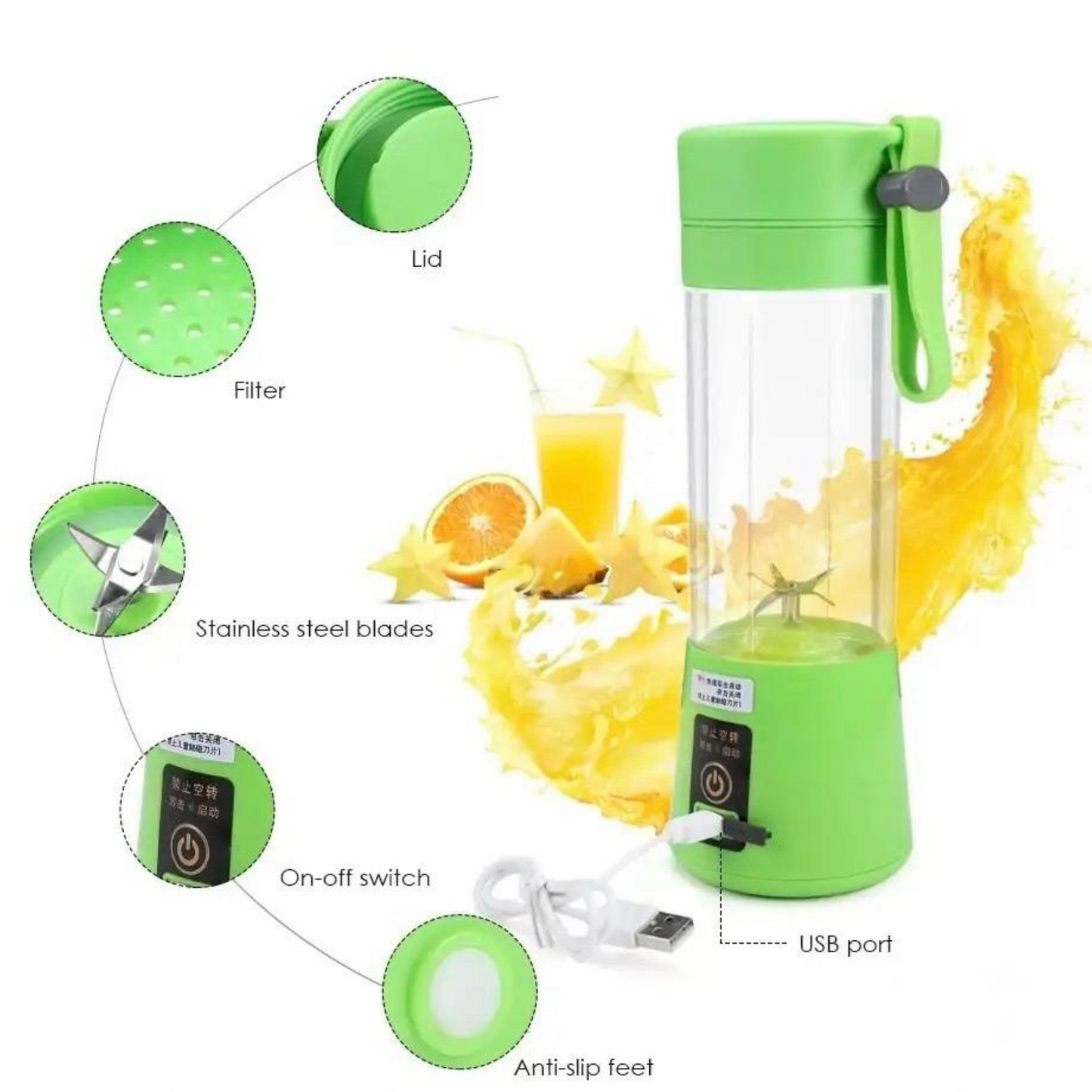 Mini Portable Blender Juice Maker