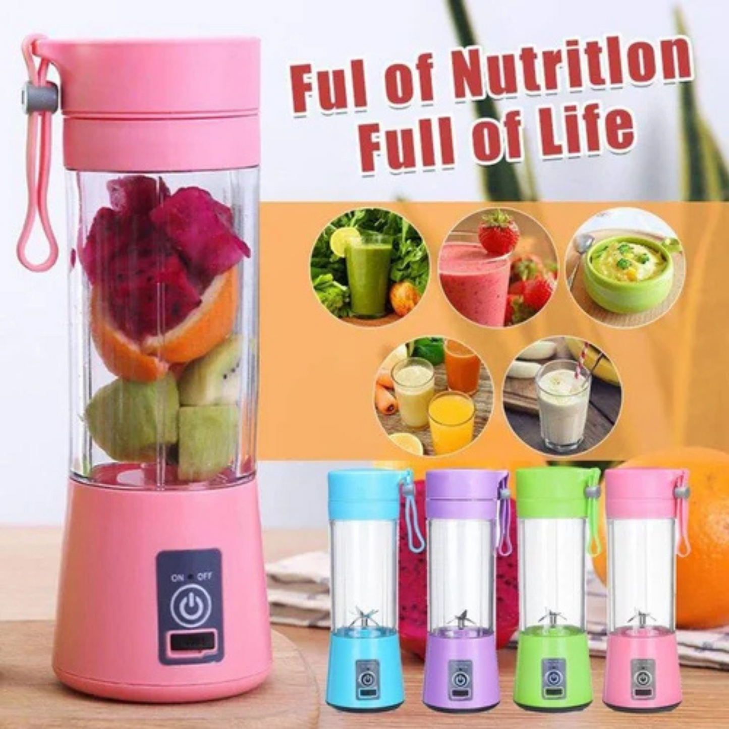 Mini Portable Blender Juice Maker
