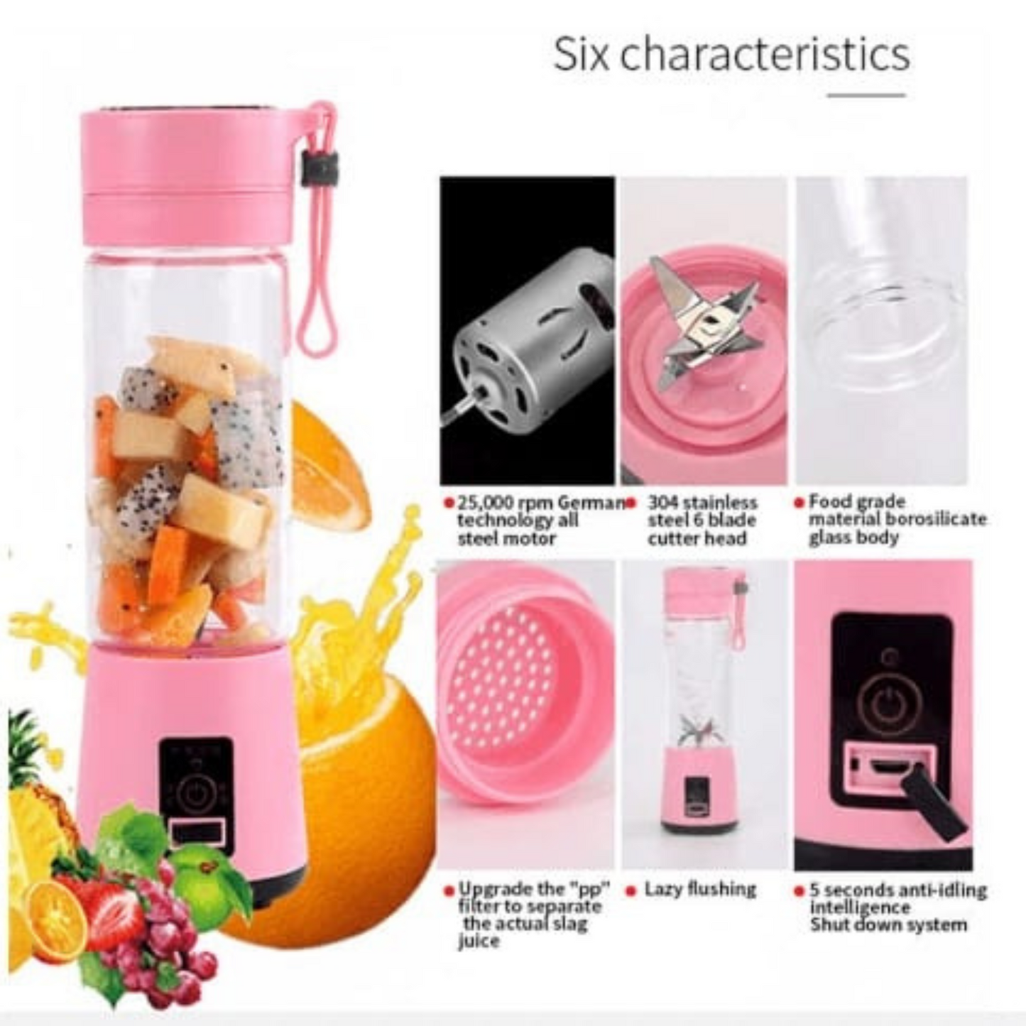 Mini Portable Blender Juice Maker