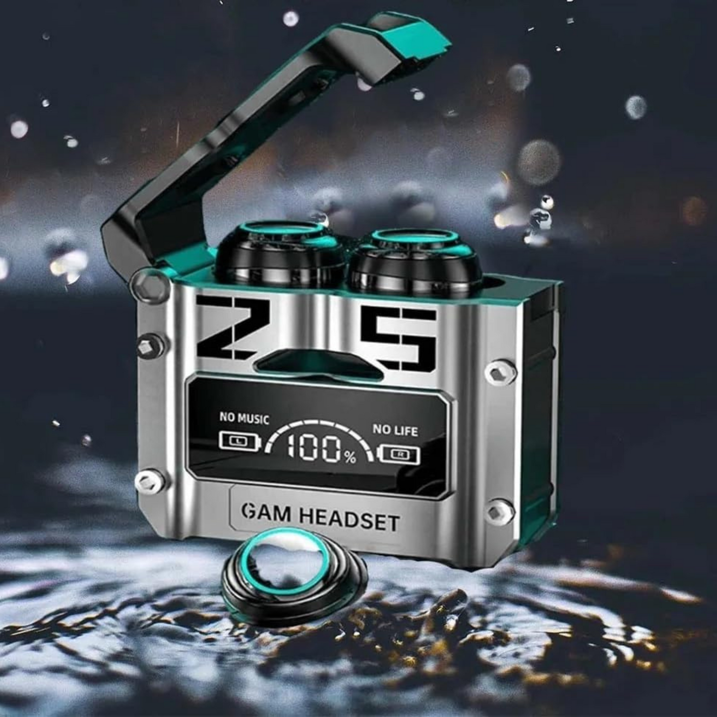 M25 Wireless Earphones Bluetooth Touch Control Noise Reduction Waterproof Earbuds