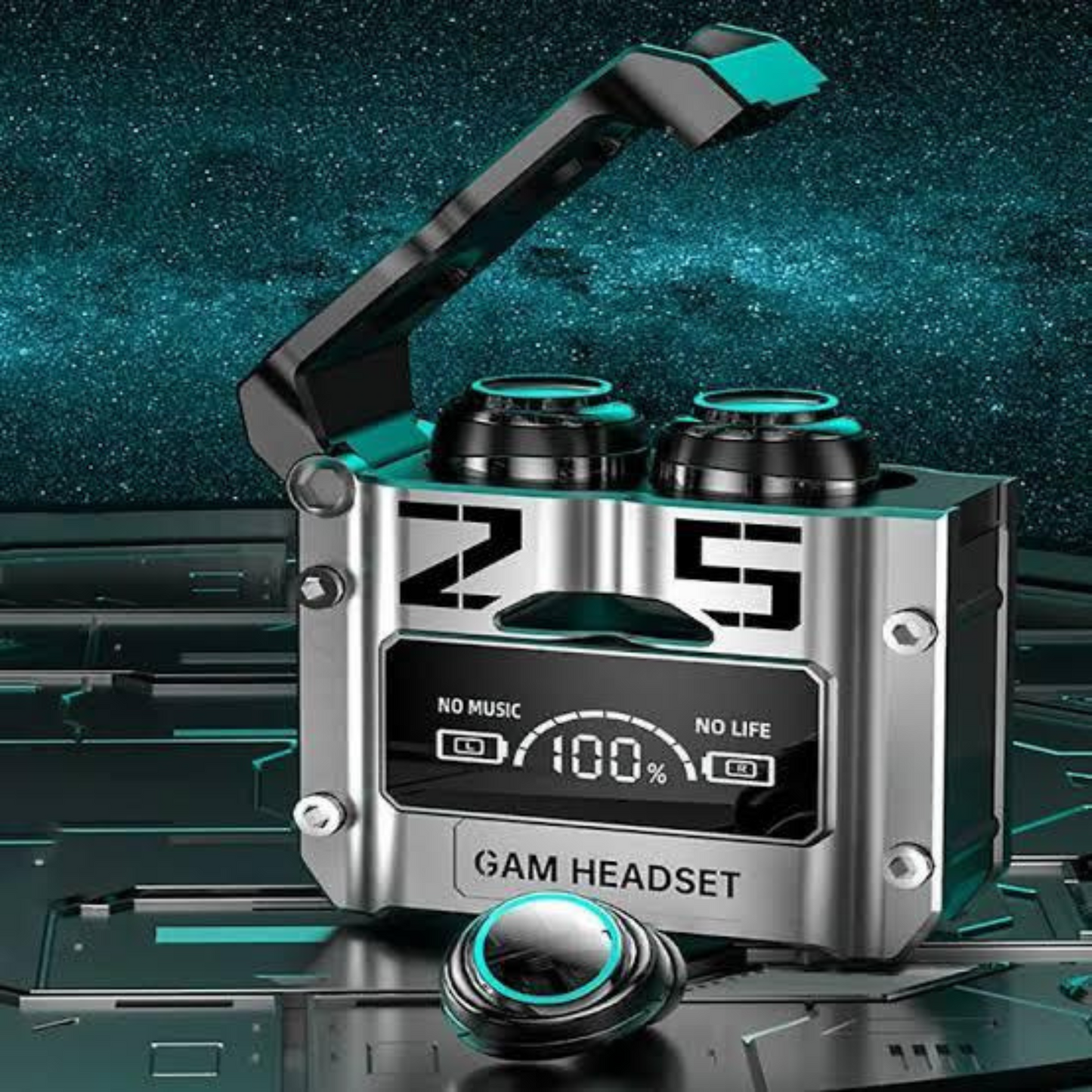 M25 Wireless Earphones Bluetooth Touch Control Noise Reduction Waterproof Earbuds