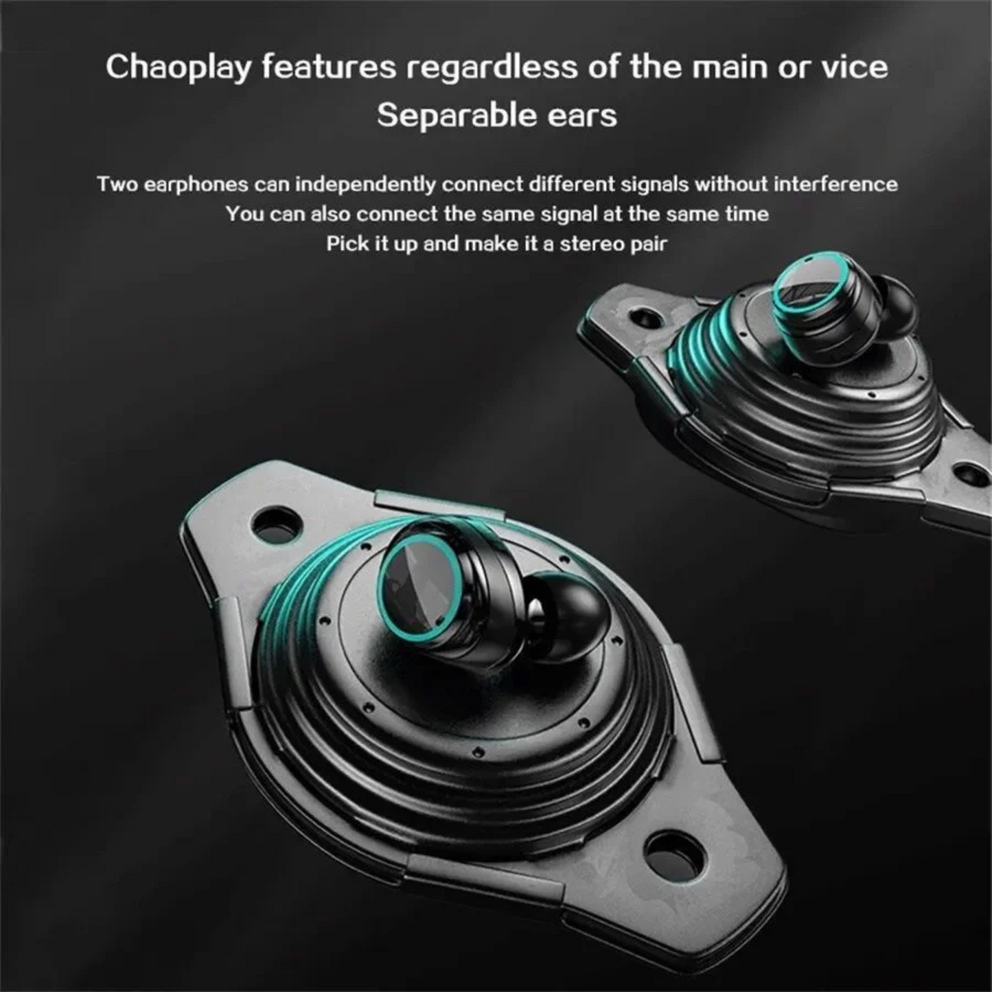 M25 Wireless Earphones Bluetooth Touch Control Noise Reduction Waterproof Earbuds
