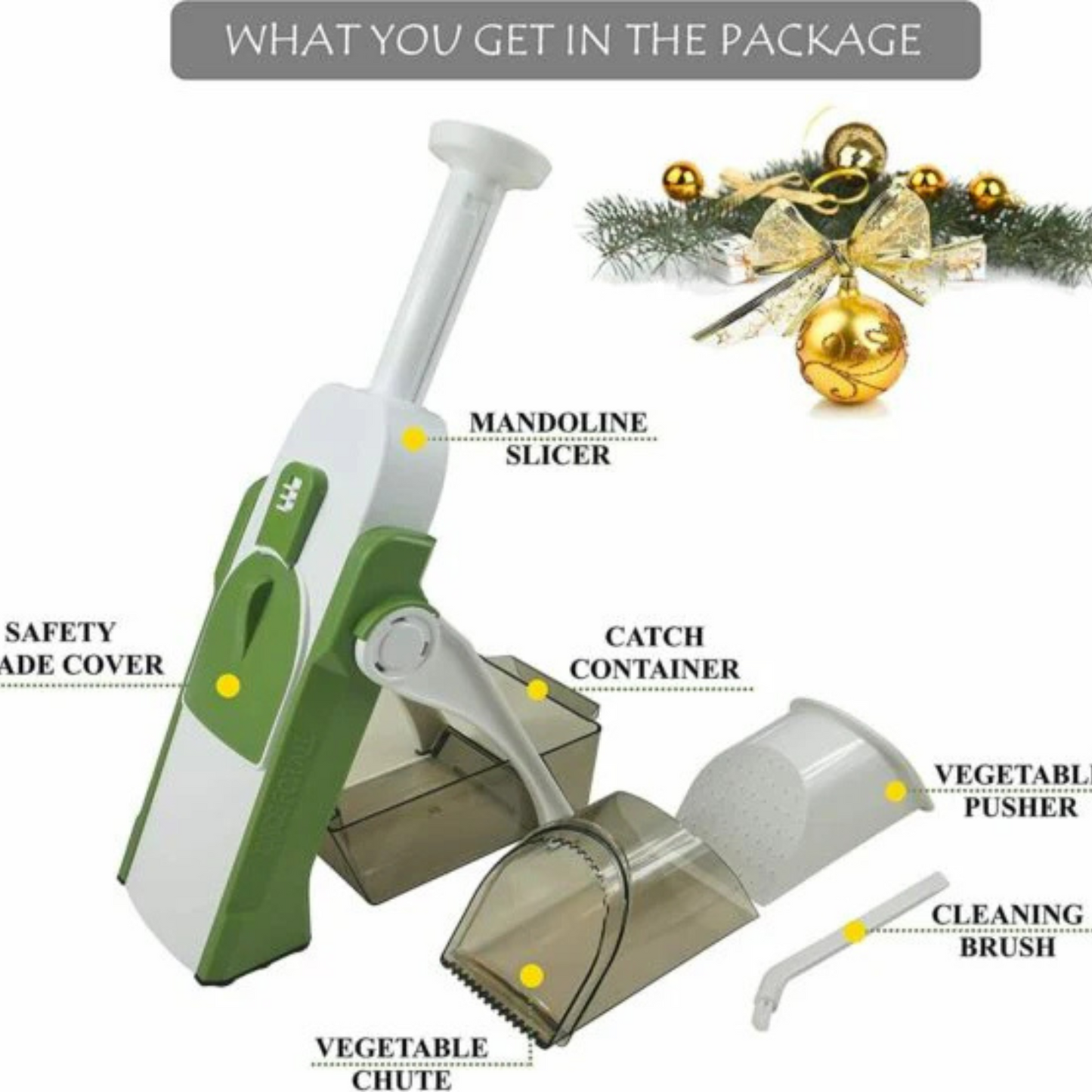 4-in-1 Adjustable Vegetable Cutter Chopper