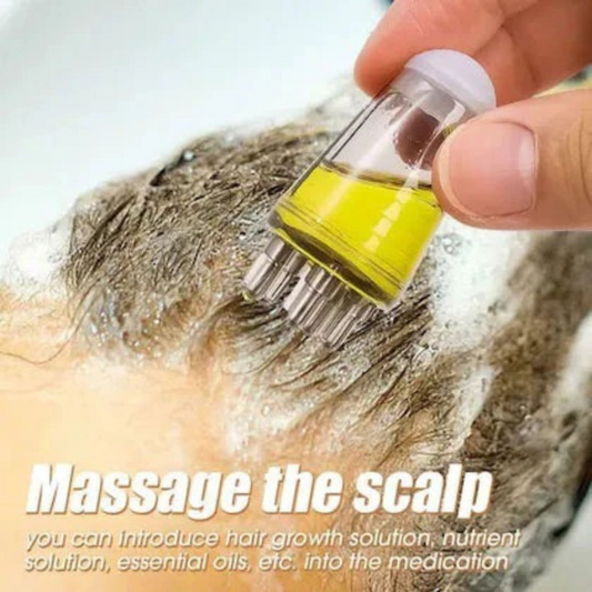 Hair Oil Applicator & Scalp Massager