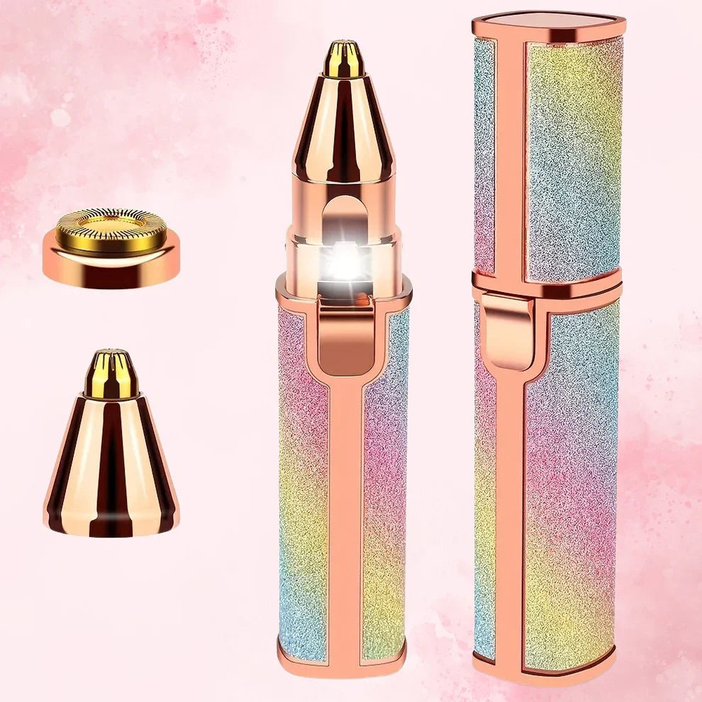 Flawless 2 in 1 Facial Hair Remover and Eyebrow Trimmer Machine ( Original )