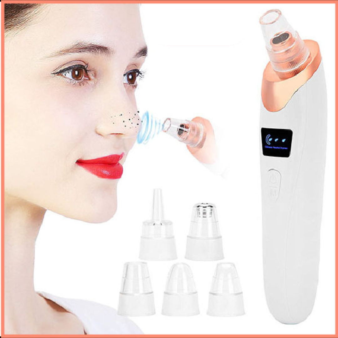 Face Vacuum Suction Blackhead Remover Machine | Deep Cleansing For Nose & Face