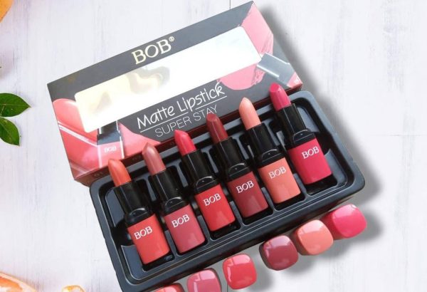 Pack Of 6 Bob Super Stay Matte Lipstick Set | Best Quality Matte Lipsticks For Women