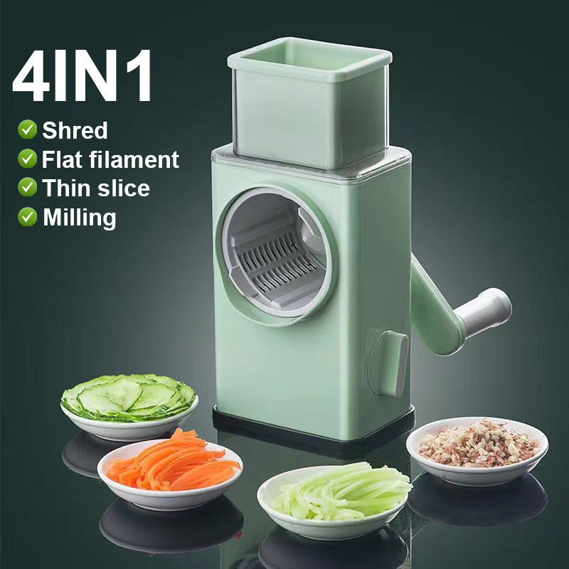 Multifunctional Vegetables 4 in 1 Drum Chopper