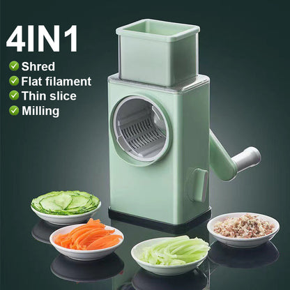 Multifunctional Vegetables 4 in 1 Drum Chopper