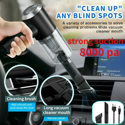 Powerful 3-in-1 Cordless Handheld Vacuum Cleaner
