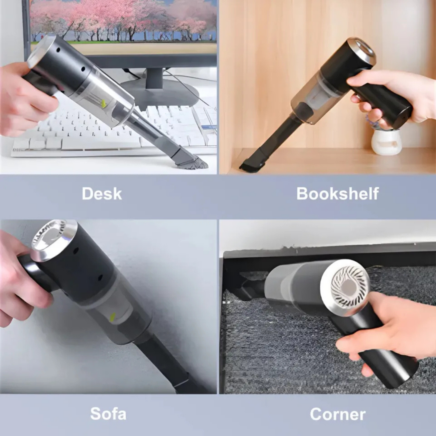Powerful 3-in-1 Cordless Handheld Vacuum Cleaner